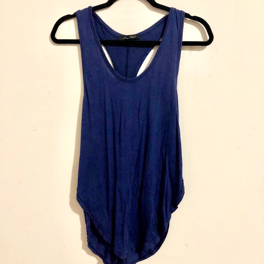Blue Super Soft Layering Tank